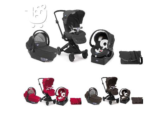 PoulaTo: Chicco Σετ Trio I-Move Sportwagen, Aufsatz Babyschale Σχεδιασμός 2015 Farbwahl